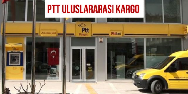 ptt uluslararası kargo