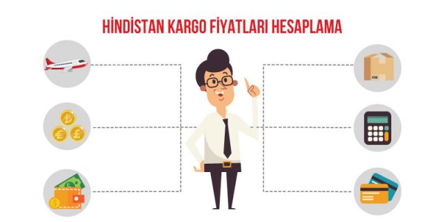 hindistan kargo fiyatları hesaplama