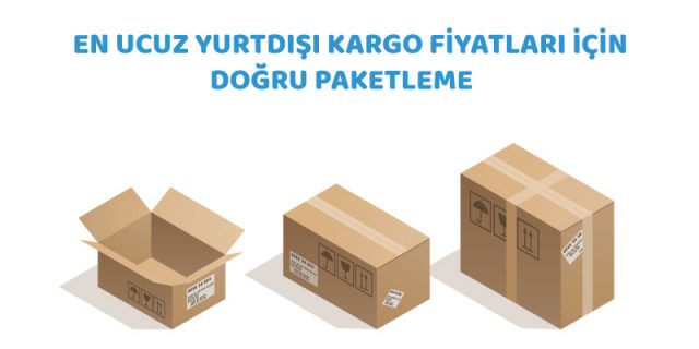 en ucuz yurtdışı kargo fiyatları için doğru paketleme