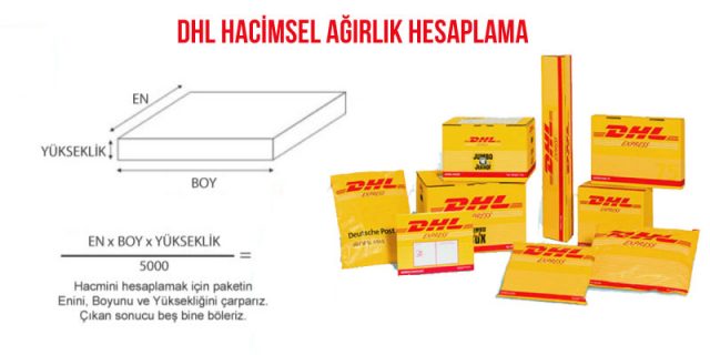 DHL hacimsel ağırlık hesaplama