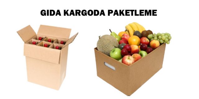 gıda kargo paketleme