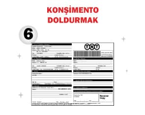 konşimento doldurmak