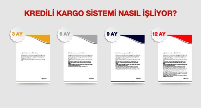 kredili kargo sistemi nasıl işliyor